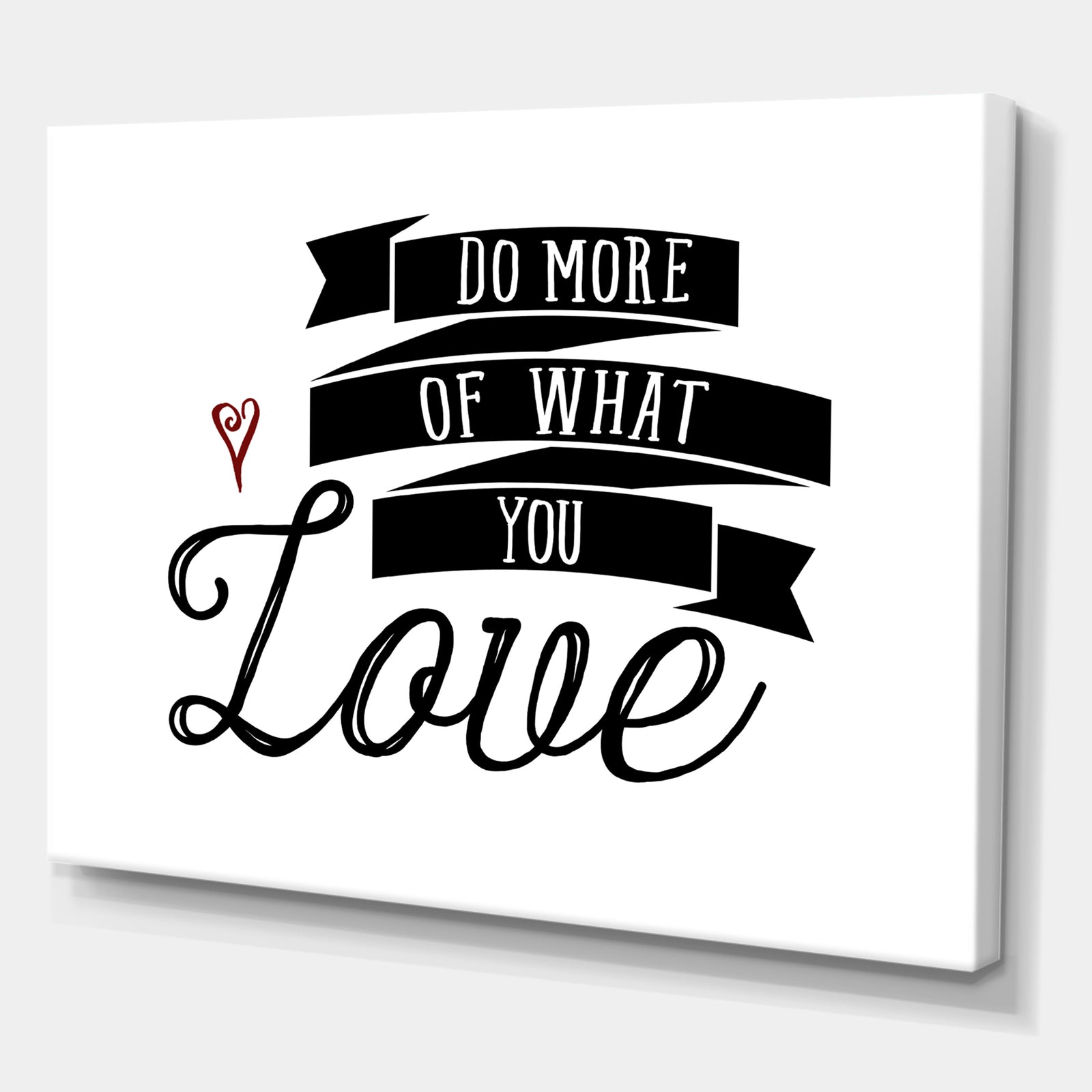 Do More You Love - Cottage Canvas Wall Art