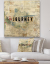 Enjoy Lifes Journey - Cottage Canvas Art Print