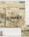 Enjoy Lifes Journey - Cottage Canvas Art Print