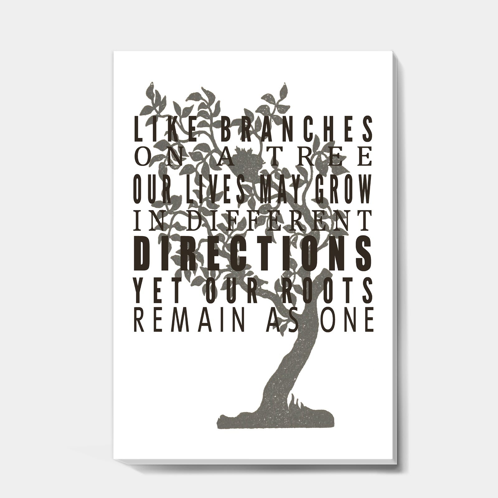 Family Tree Branches - Cottage Gallery-wrapped Canvas