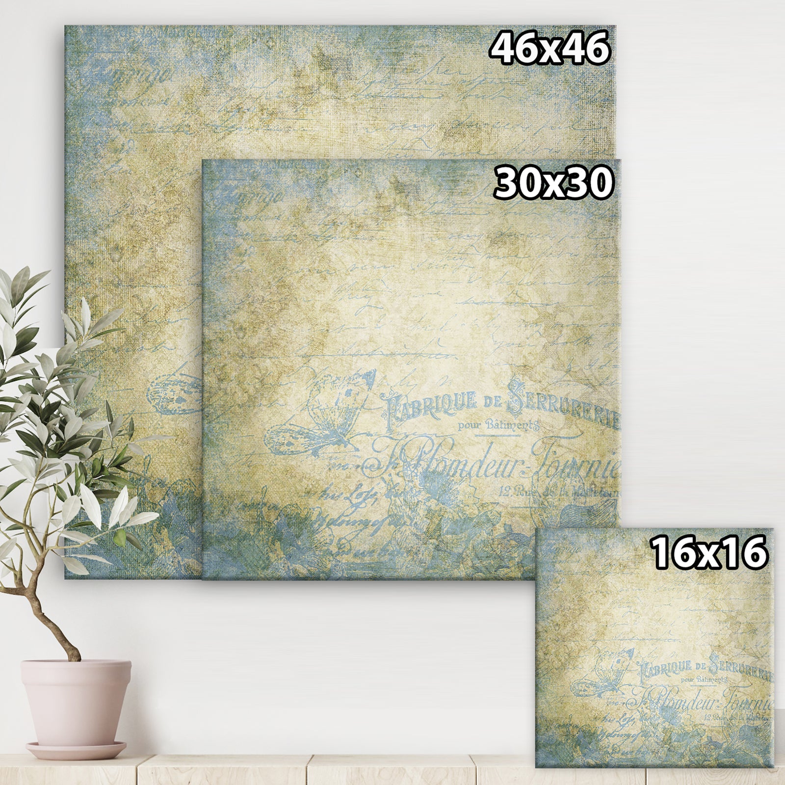 French Blues - Traditional Canvas Art Print