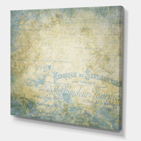 French Blues - Traditional Canvas Art Print