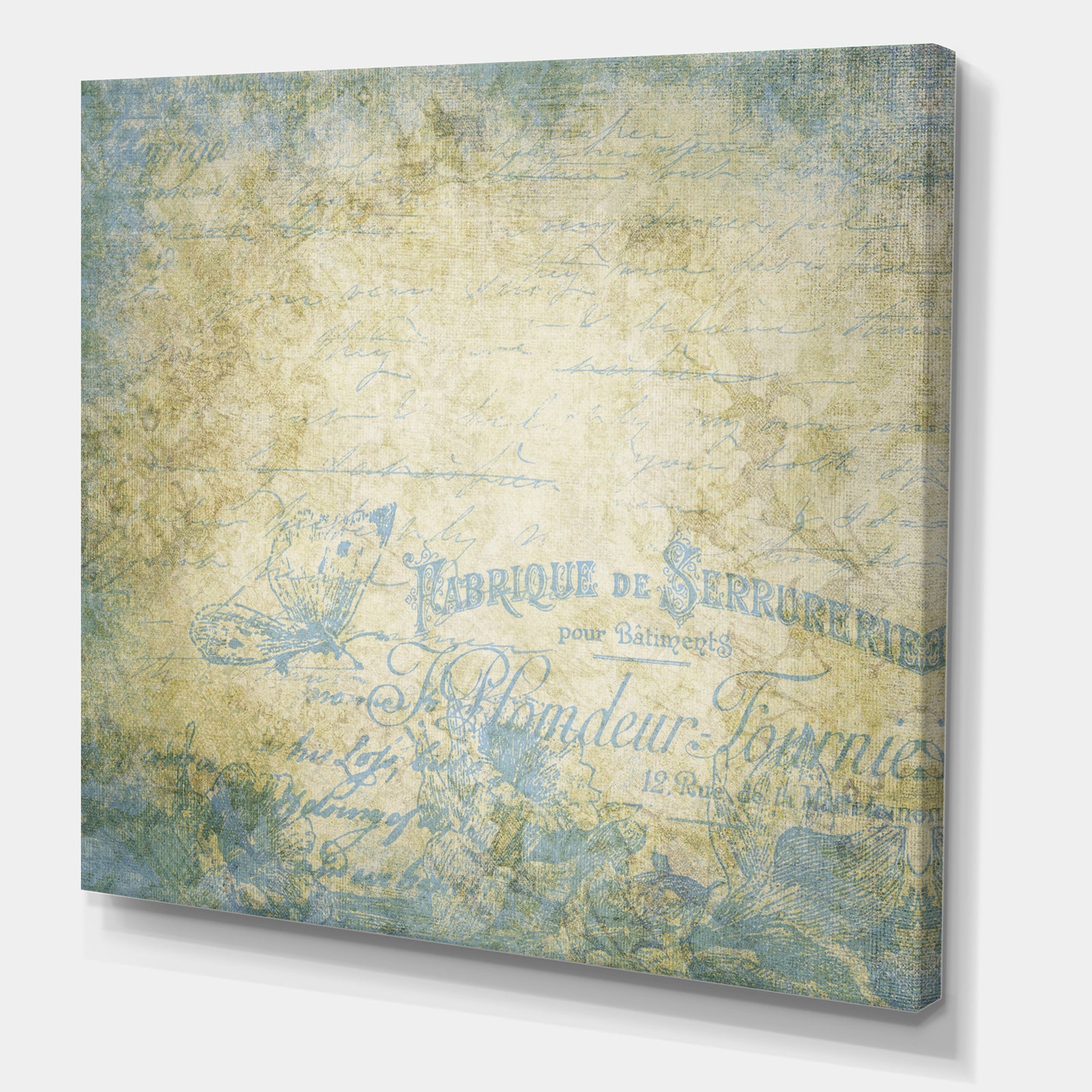 French Blues - Traditional Canvas Art Print