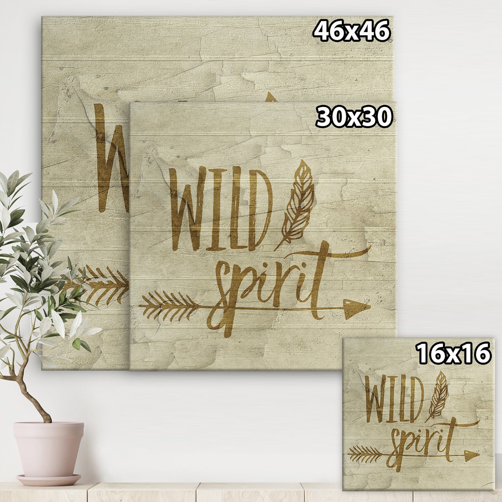 Wild Spirit - Cottage Premium Canvas Wall Art
