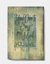 You Cross My Mind - Cottage Canvas Art Print