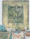 You Cross My Mind - Cottage Canvas Art Print