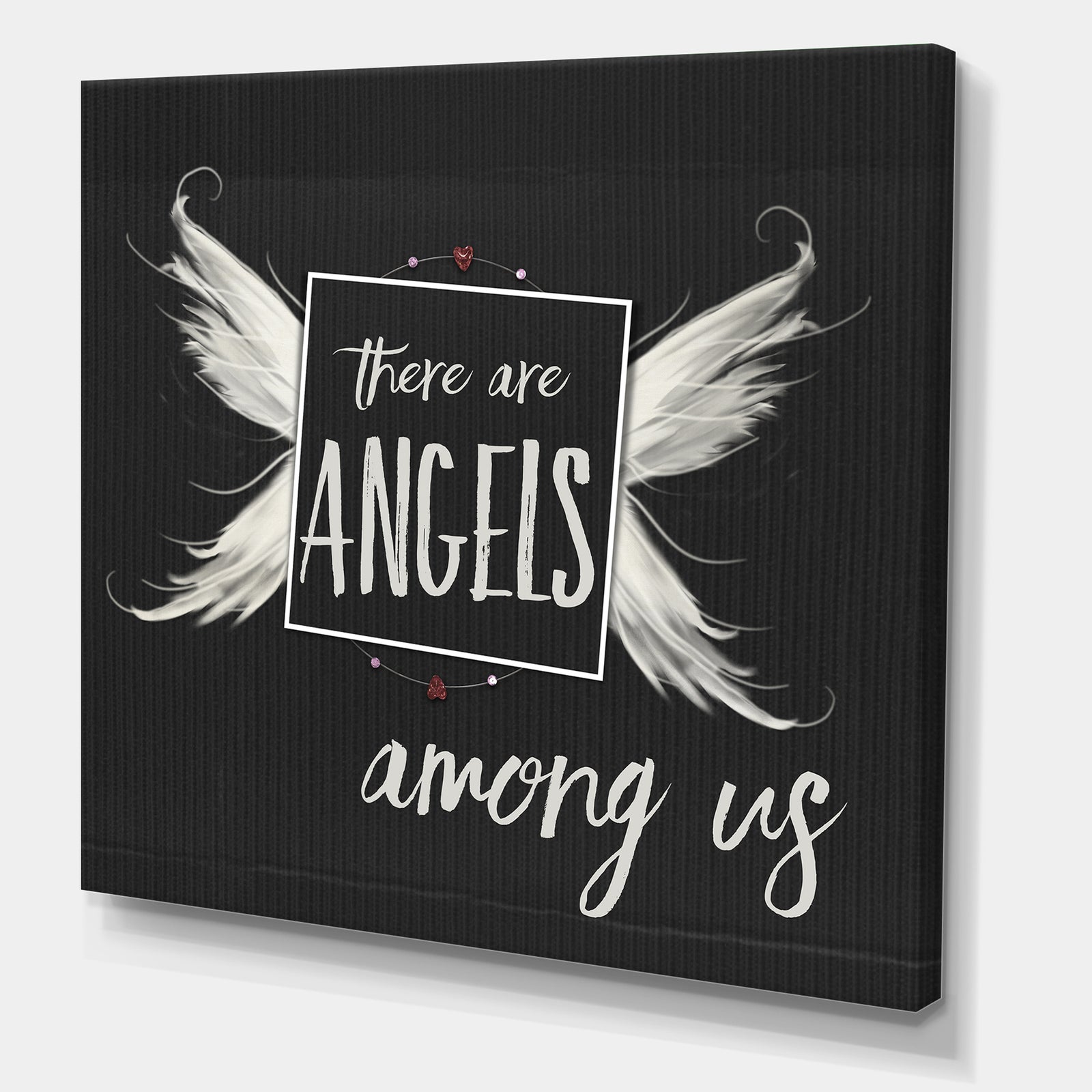 Angels Among Us - Cottage Gallery-wrapped Canvas