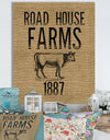 Road House Farms - Farmhouse Premium Canvas Wall Art