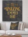 Gold Amazing - Cottage Gallery-wrapped Canvas