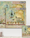 This Is My Life Chandelier - Cottage Canvas Art Print