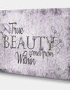 True Beauty - Cottage Gallery-wrapped Canvas