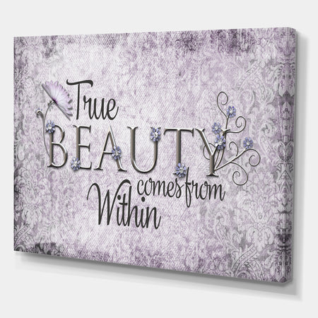 True Beauty - Cottage Gallery-wrapped Canvas