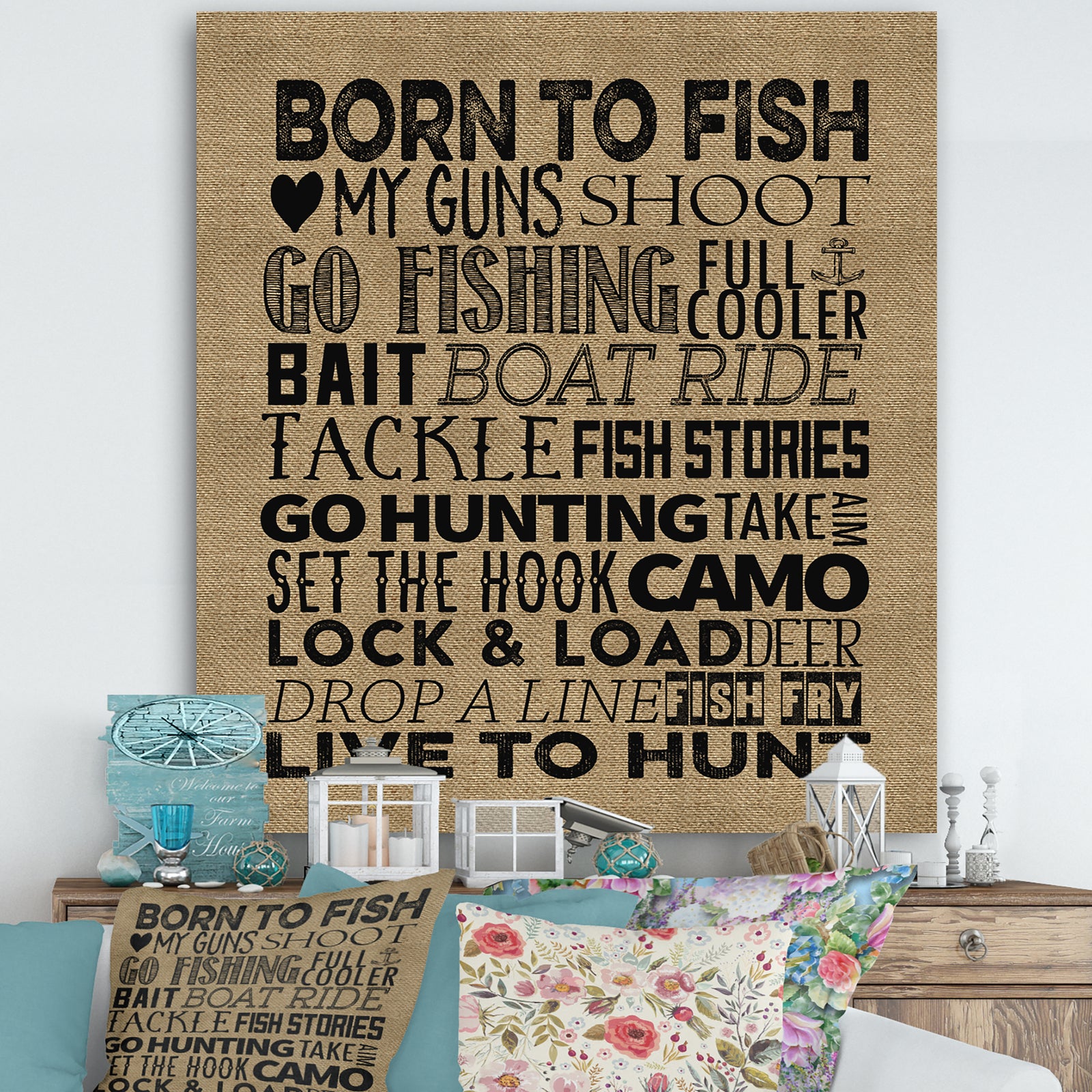 This Is My Life - Cottage Canvas Artwork