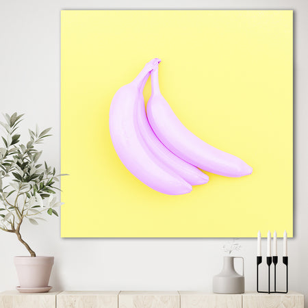 Pink Banana - Modern & Contemporary Premium Canvas Wall Art