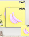Pink Banana - Modern & Contemporary Premium Canvas Wall Art