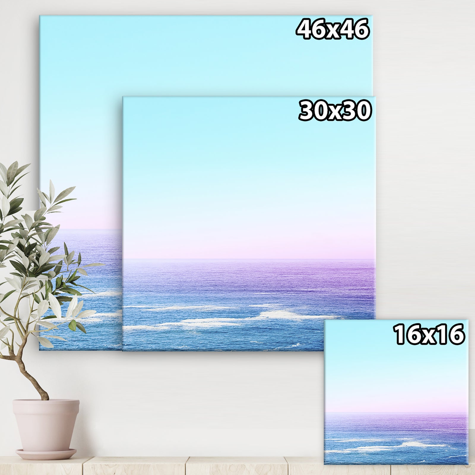 Ocean View - Nautical & Coastal Canvas Wall Art