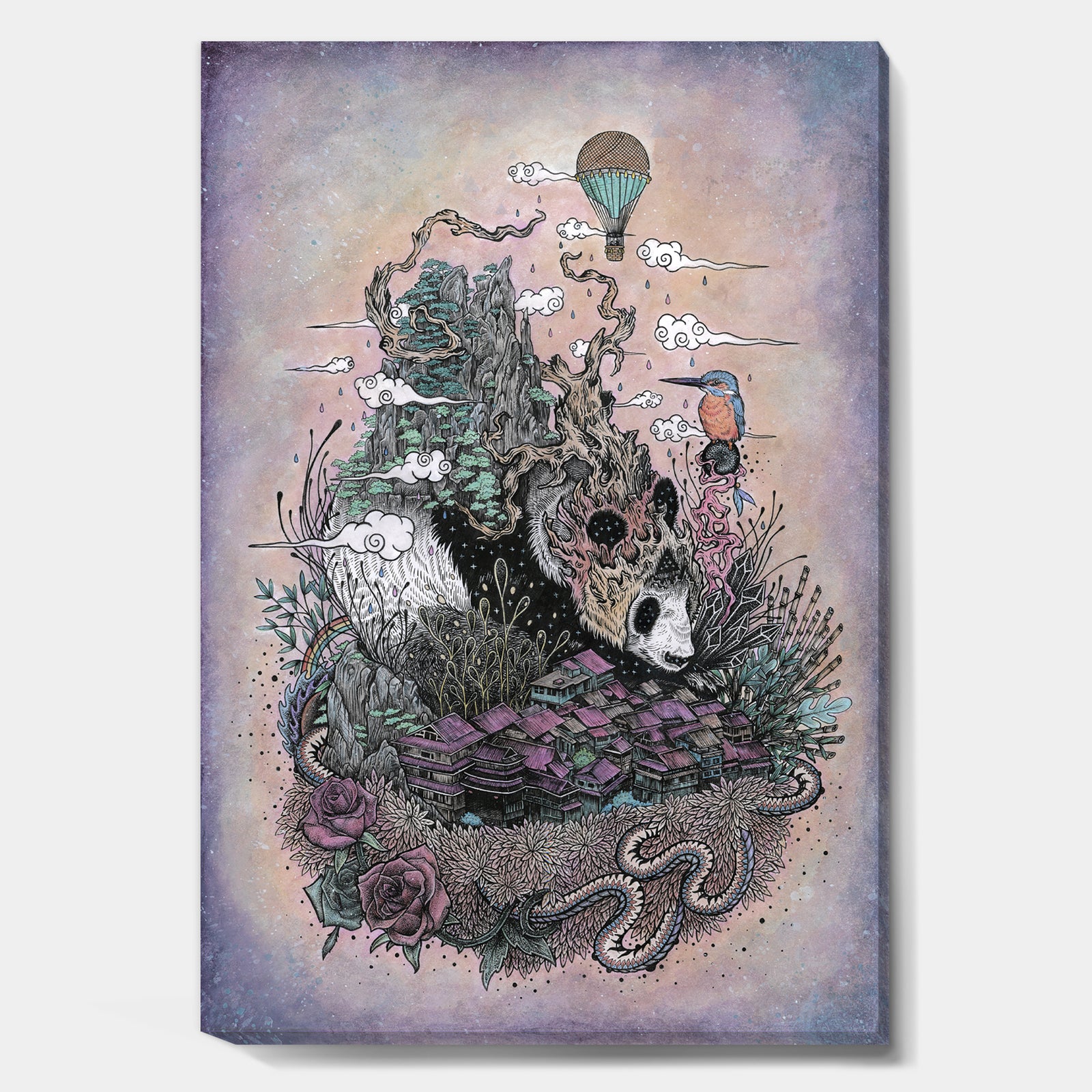 Land Of The Sleeping Giant - Modern & Contemporary Canvas Artwork