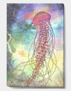 Space Jelly - Nautical & Coastal Gallery-wrapped Canvas