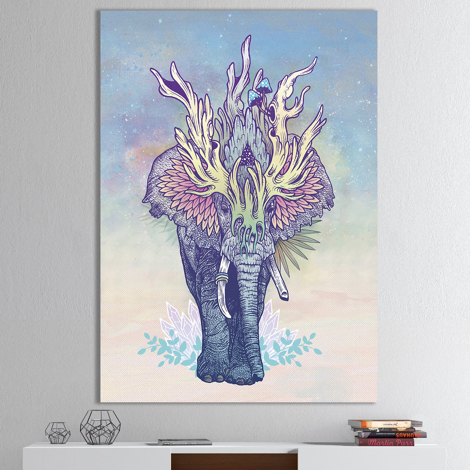 Spirit Elephant - Modern & Contemporary Canvas Artwork