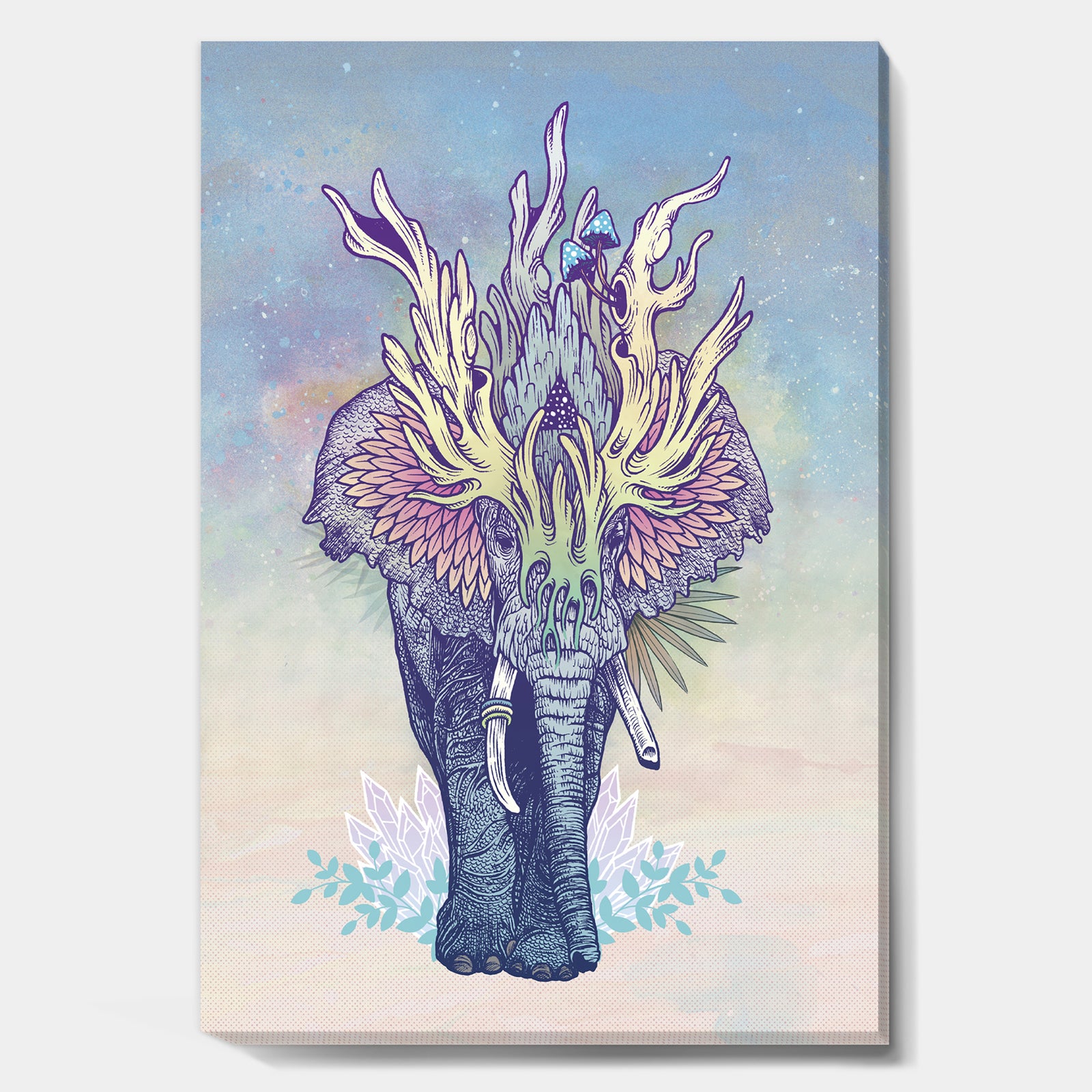 Spirit Elephant - Modern & Contemporary Canvas Artwork