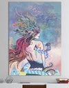 The Last Mermaid - Modern & Contemporary Canvas Wall Art