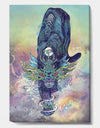 Spectral Cat - Modern & Contemporary Premium Canvas Wall Art