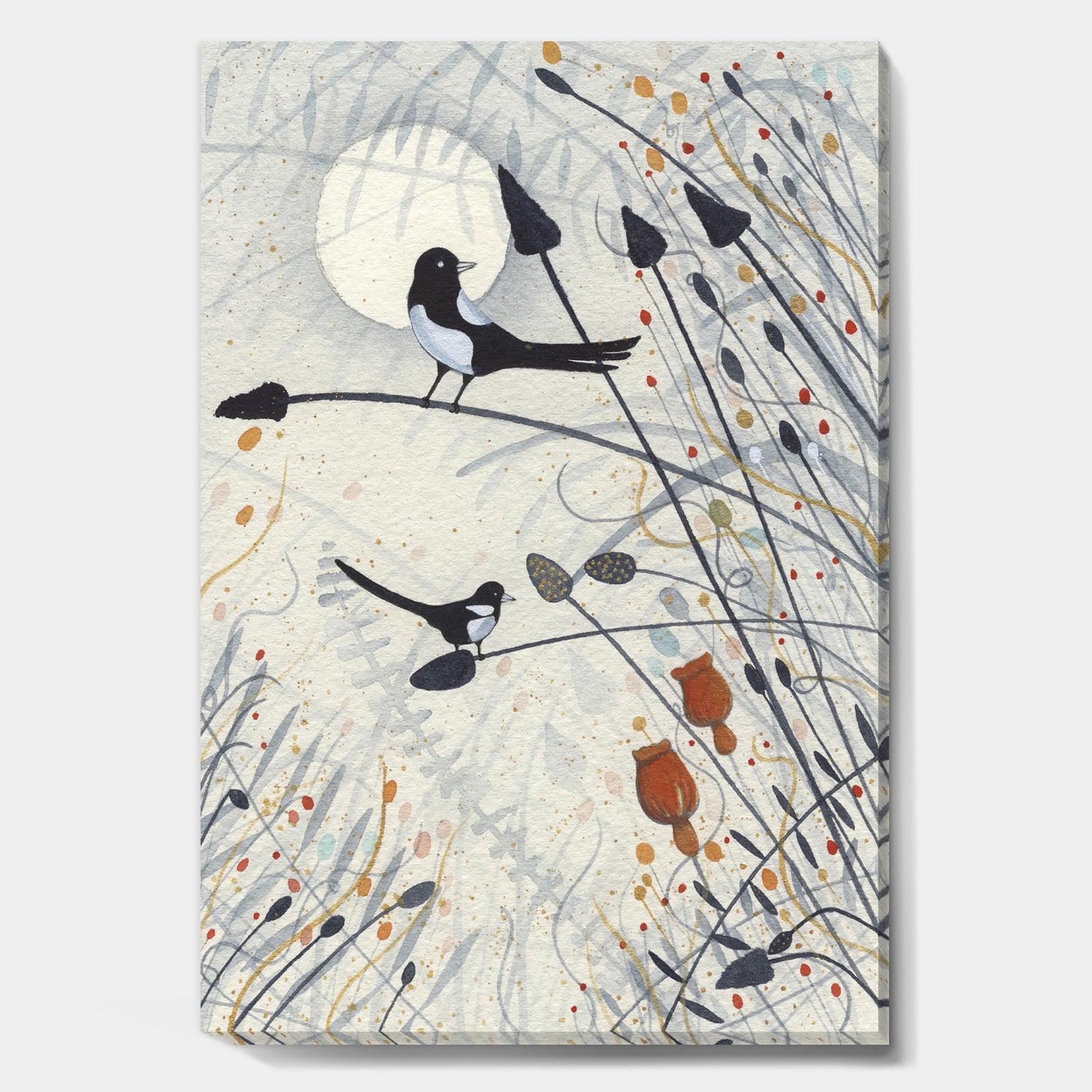 Two For Joy - Cottage Gallery-wrapped Canvas