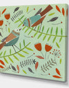 Bird Design 10 - Cottage Canvas Artwork