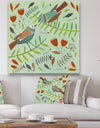 Bird Design 10 - Cottage Canvas Artwork