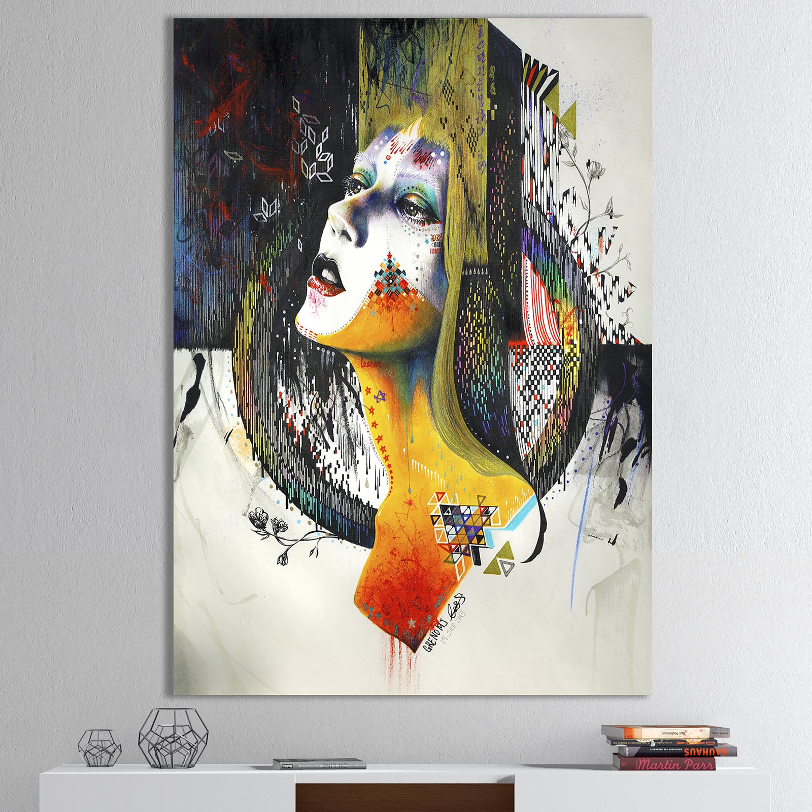Between Hope And Despair - Modern & Contemporary Premium Canvas Wall Art