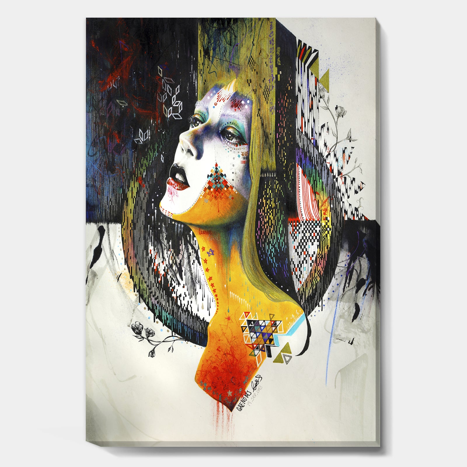 Between Hope And Despair - Modern & Contemporary Premium Canvas Wall Art