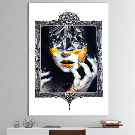 Urban Lady Style - Modern & Contemporary Gallery-wrapped Canvas