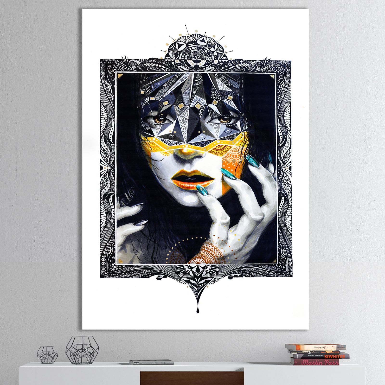 Urban Lady Style - Modern & Contemporary Gallery-wrapped Canvas