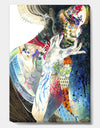 Urban Beauty Wondering - Modern & Contemporary Canvas Artwork