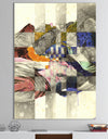 Urban Couple Colorful Kiss - Modern & Contemporary Canvas Wall Art