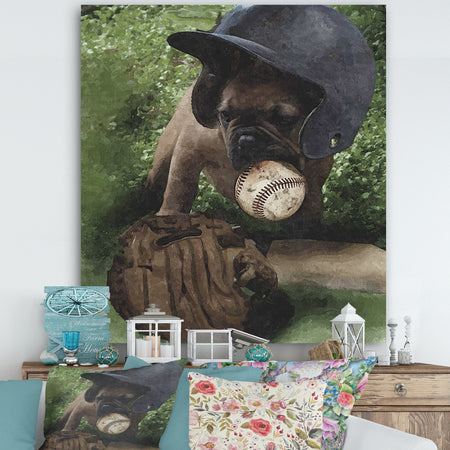 First Base - Cottage Gallery-wrapped Canvas