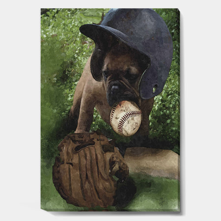 First Base - Cottage Gallery-wrapped Canvas