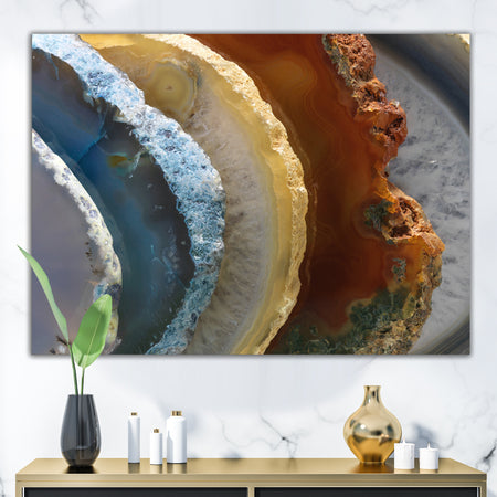 Mineral Slice XV - Fashion Gallery-wrapped Canvas