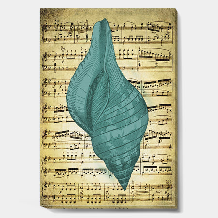 Blue Sea 2 - Nautical & Coastal Gallery-wrapped Canvas