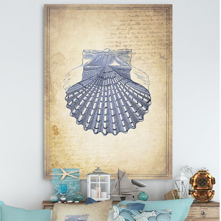 Blue Sea 3 - Nautical & Coastal Canvas Artwork