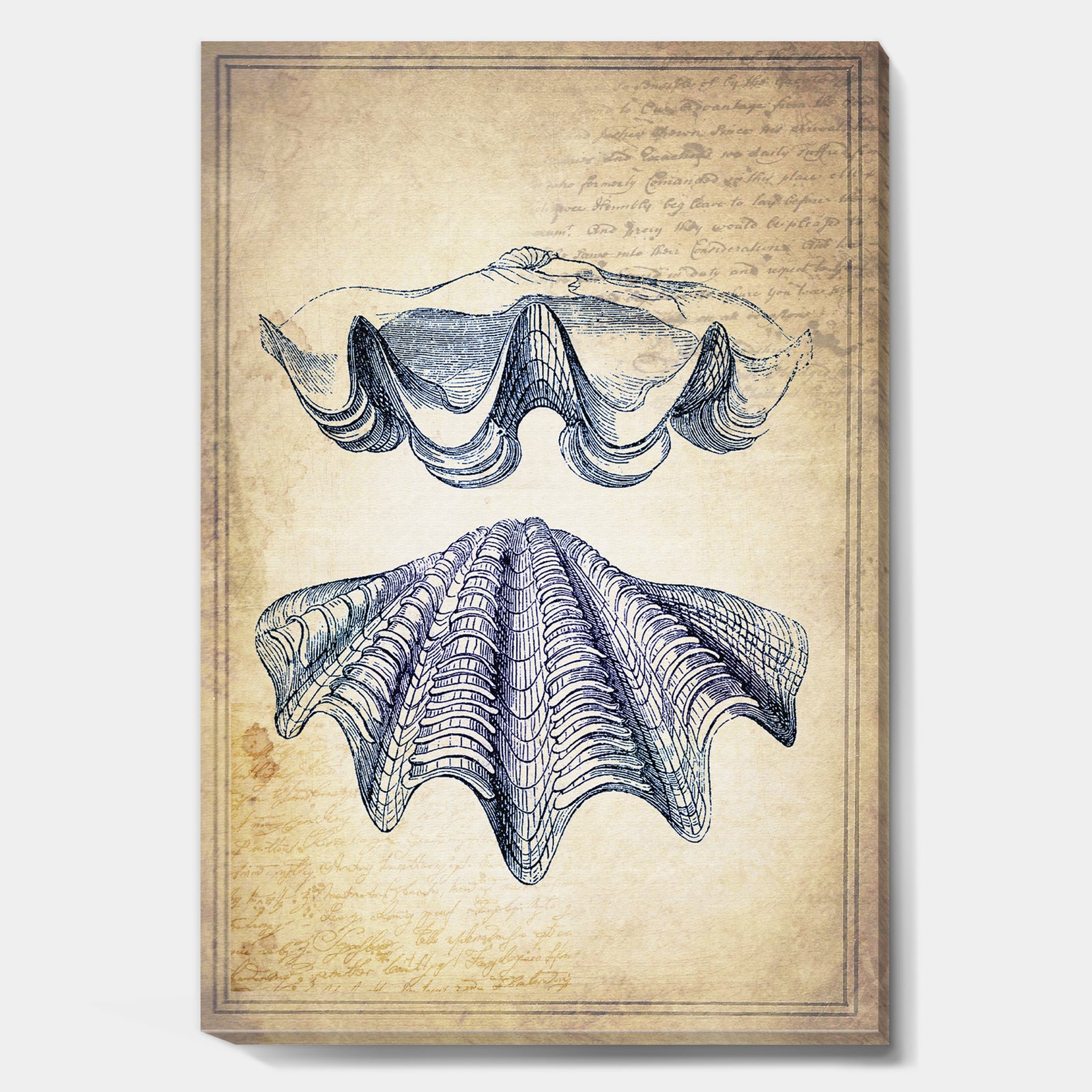 Blue Sea 4 - Nautical & Coastal Premium Canvas Wall Art