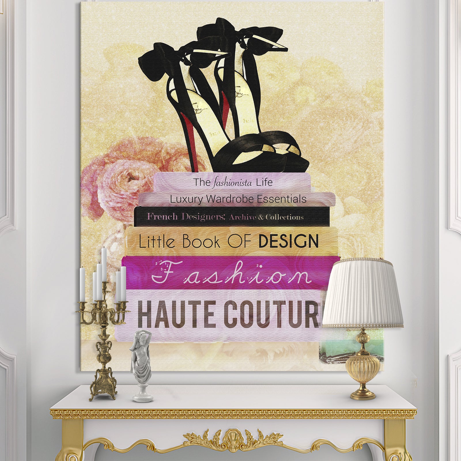 Fashionista Reads 2 - Fashion Gallery-wrapped Canvas