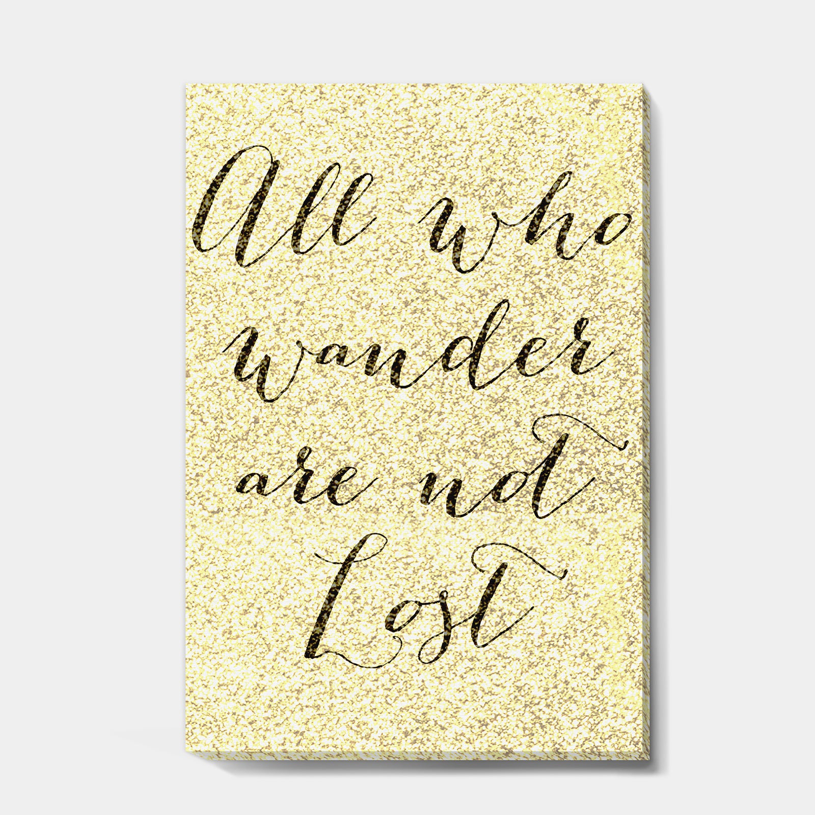 Not All Who Wander - Cottage Gallery-wrapped Canvas