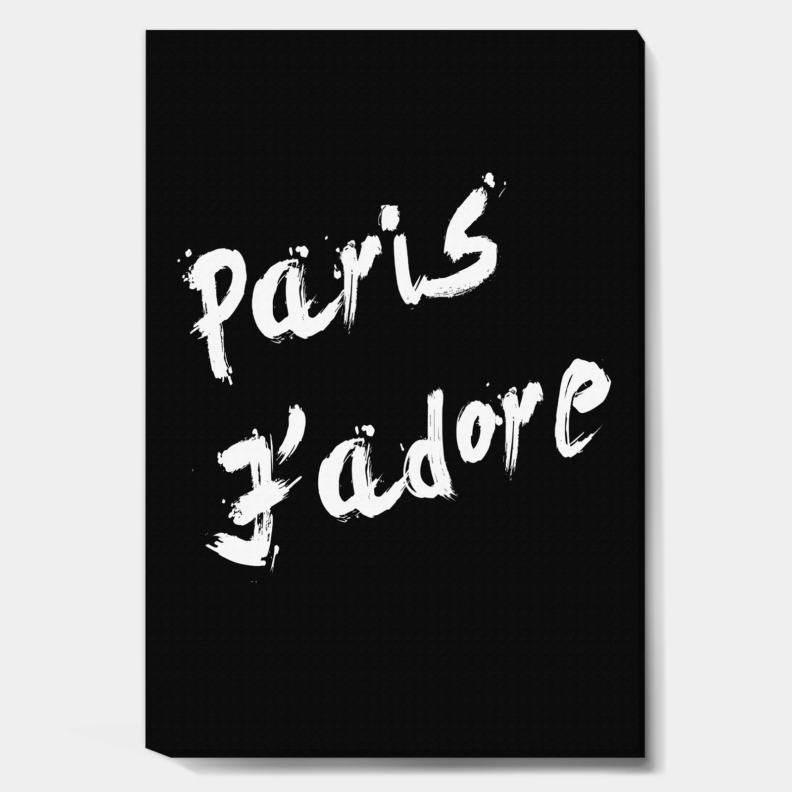Paris Jadore - Fashion Canvas Art Print