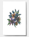 Tropical Flowers - Cottage Premium Canvas Wall Art