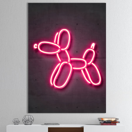 Balloon dog - Modern & Contemporary Canvas Art Print