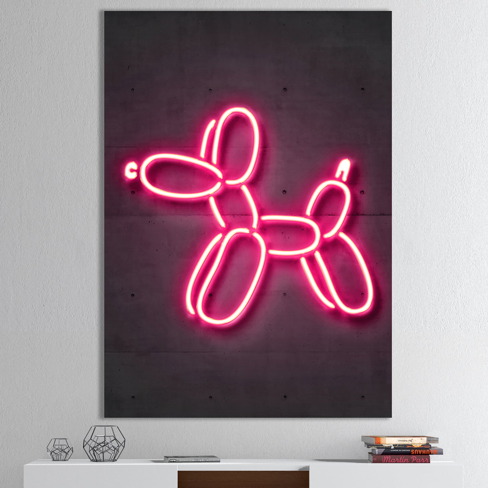 Balloon dog - Modern & Contemporary Canvas Art Print