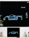 Pagani Zonda - Modern & Contemporary Premium Canvas Wall Art