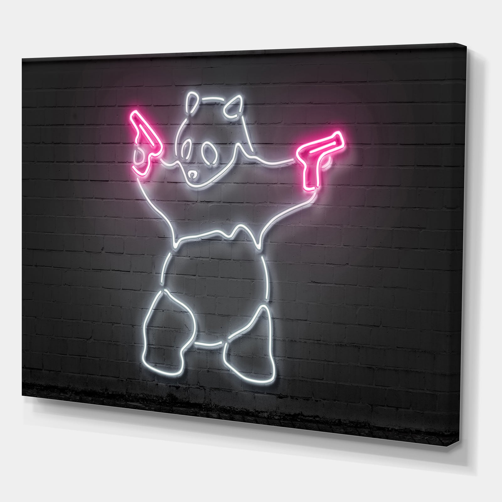 Bad Panda - Modern & Contemporary Canvas Wall Art