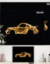 Porsche 911 Turbo - Modern & Contemporary Canvas Art Print